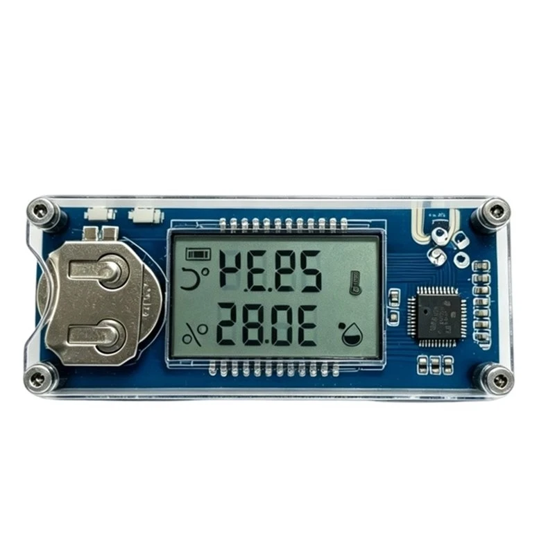 Exquisite-Swiss SHT45 Sensor Temperature And Humidity Meter High Precision Incubation Laboratory Cigar Cabinet
