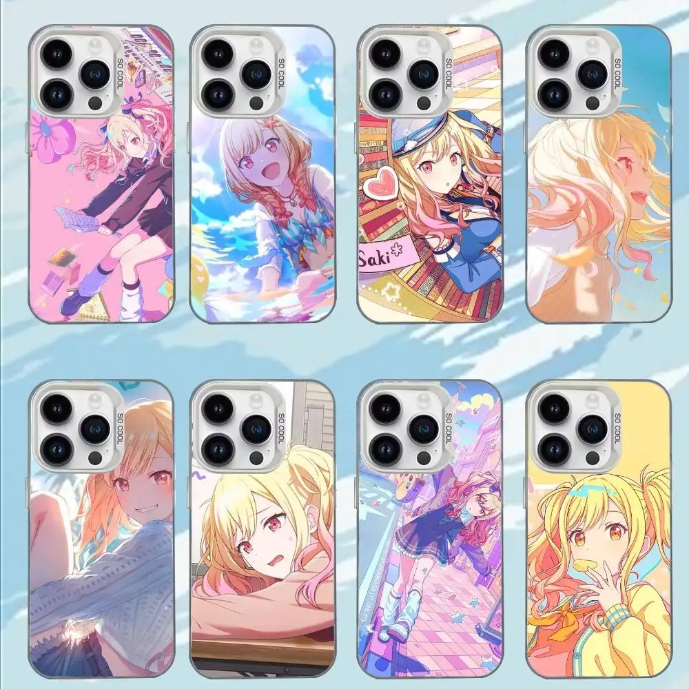 Coque de téléphone s-aki Tenma pour iPhone 17,16,15,14,13,12,11,Mini,Pro,E,MAX, blanc mat, antichoc