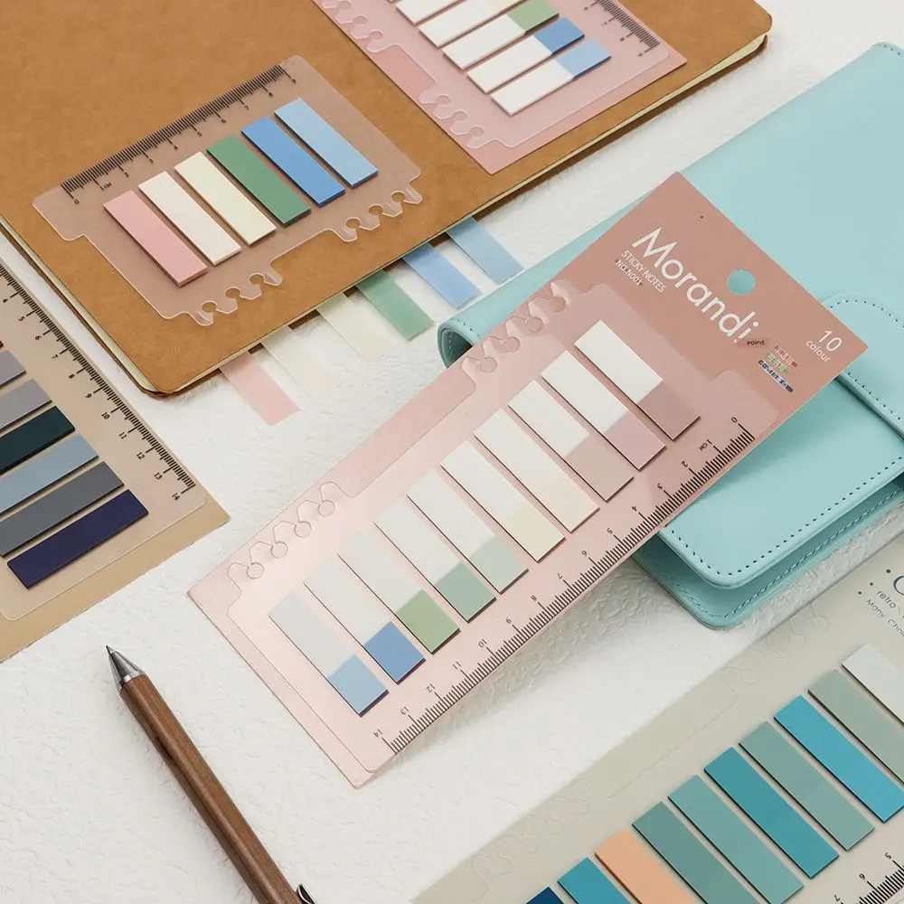 60/120/200pcs Novelty Planner Stickers Notes Memo Pad Loose-leaf Index Sticker Bookmark Page Sticker Office Stationery DIY