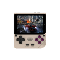 Powkiddy V10 Retro Handheld Game Console for Kids 3.5 Inch IPS Screen Open Source Linux System 64GB Pocket Video Game Wi-Fi
