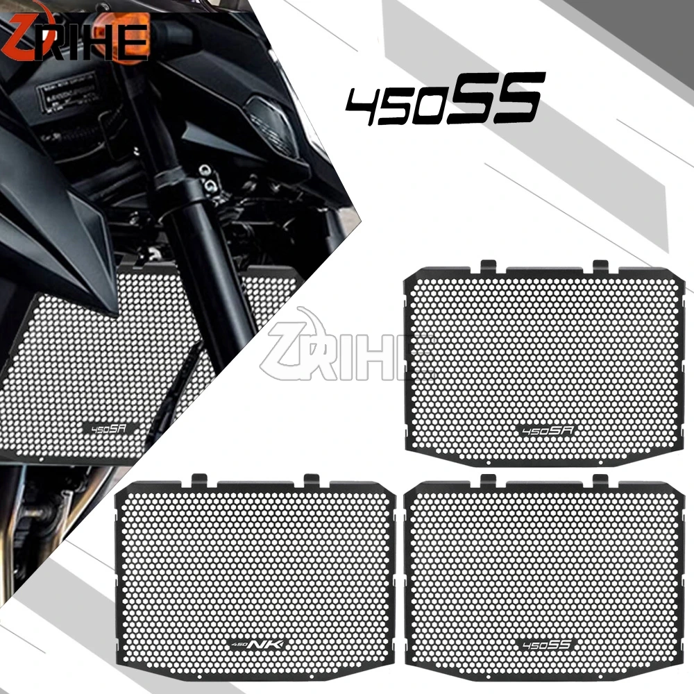 

2025 2026 For CFMOTO CF MOTO 450NK 450SR 450SS 450 SR / NK / SS 2023 2024 CNC Motorcycle Radiator Grille Guard Protector Cover
