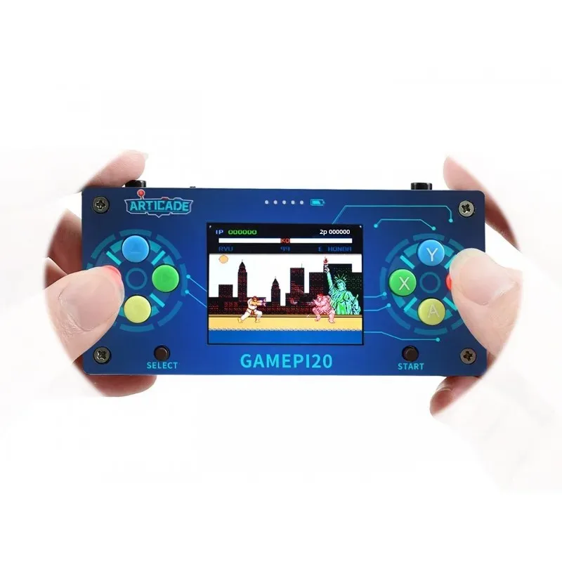 Waveshare GamePi20, Mini Video Game Console Based on Raspberry Pi Zero