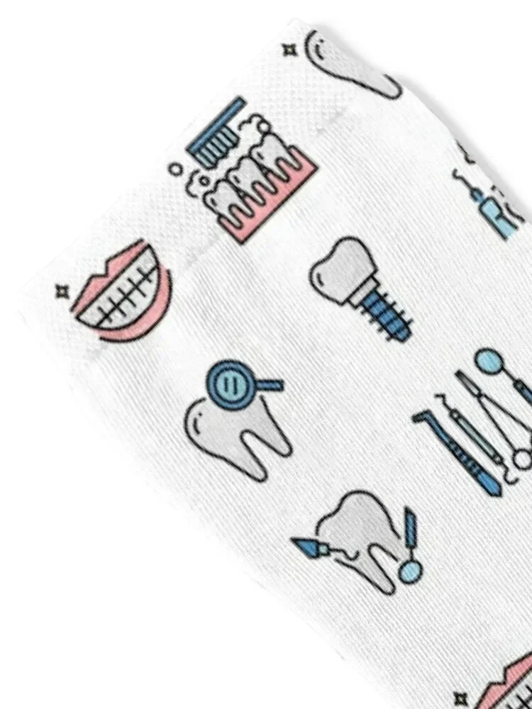 Dental clipart Socks Novelties Running golf Male Socks Women's