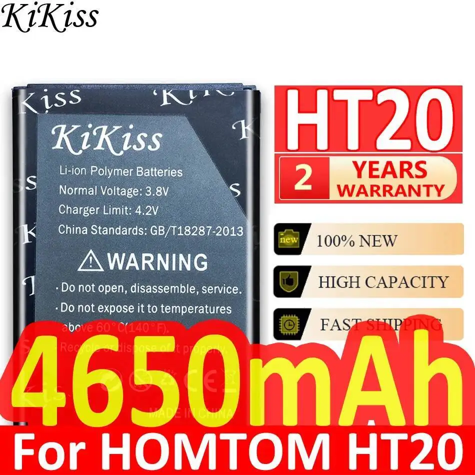 

Замена аккумулятора мобильного телефона 4650 мАч премиум-класса для Homtom HT20