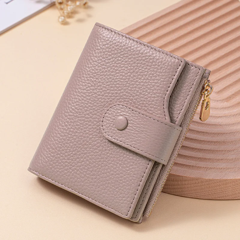 SCHLATUM Ladies Genuine Leather Wallet with RFID Blocking Technology