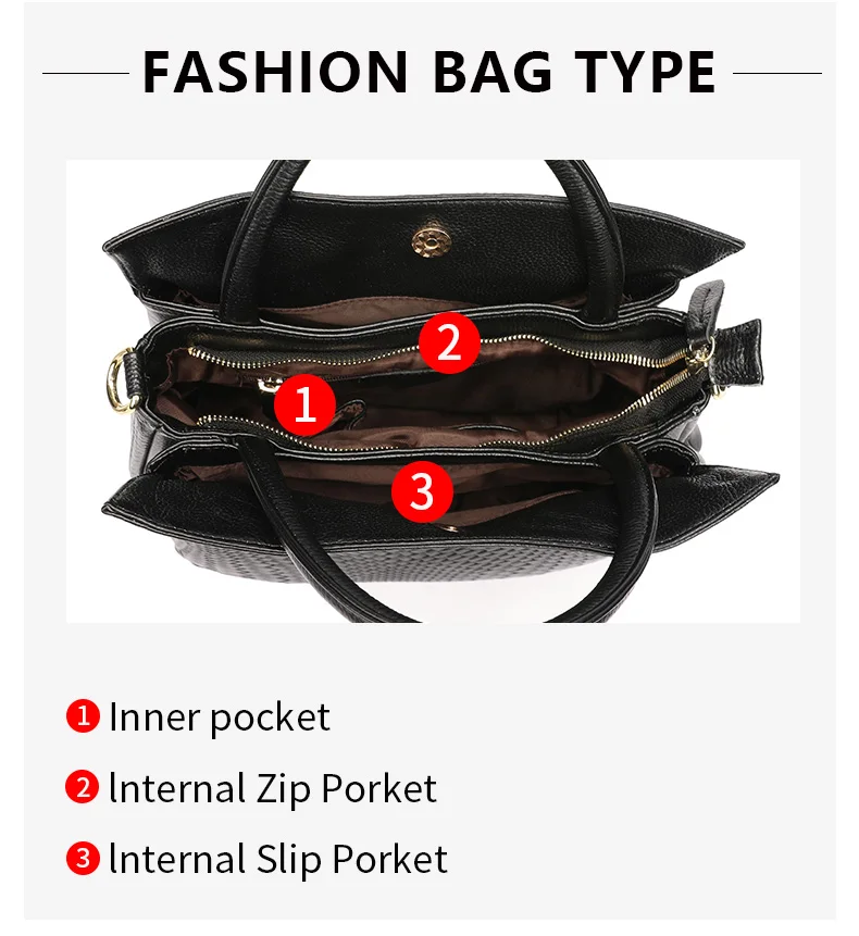 Luxuriöse Handtaschen aus hochwertigem Leder, minimalistisch, weiches Kalbsleder, lässige Tragetasche, modische Damenhandtasche – Detail 6