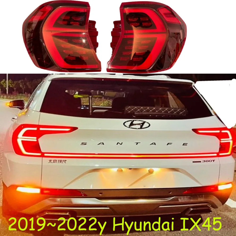 

Car bumper Santa fe tail light for Hyundai IX45 taillight 2019~2022y car accessories LED DRL Taillamp for Hyundai IX45 fog light