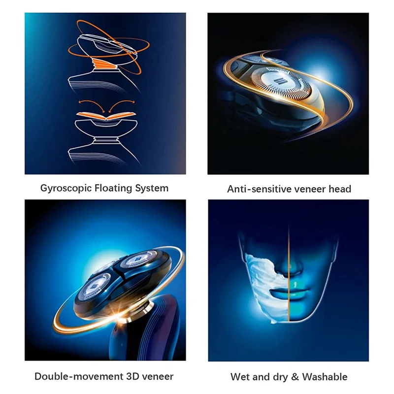 Сменная бритва для AT610 AT620 FT618 FT658 FT688 FT600, аксессуары для электробритвных лезвий