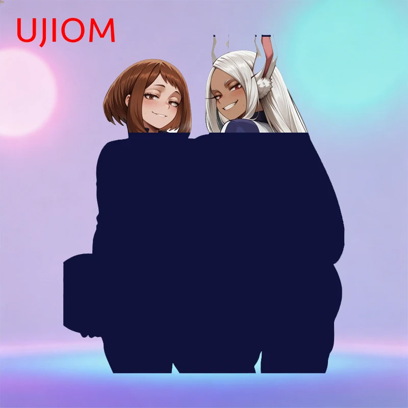 UJIOM Mirko Two People Wall Sticker High Quality Attractive Adhesive Wallpaper Suitable for Refrigerator Living Room Decoration