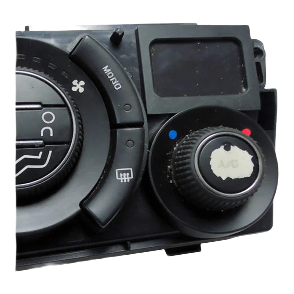 Car Interior Repair A C Climate Buttons Automotive Interior Sticker Decal Black Reflective Sign Firm Attachment