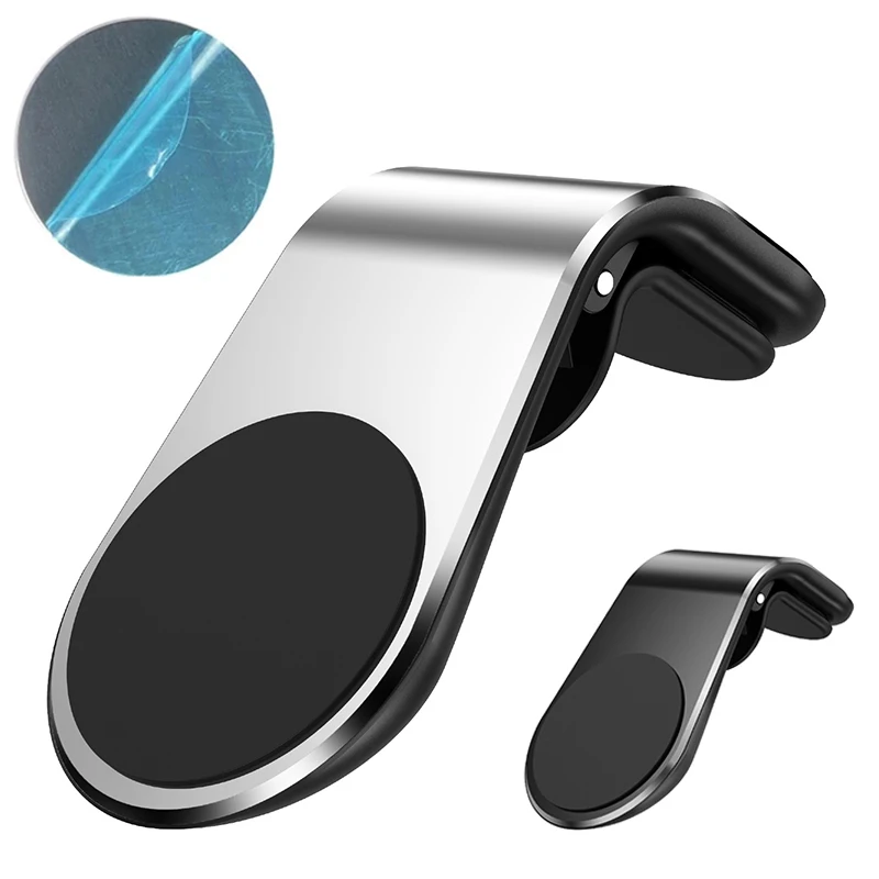 Universal Magnetic Car Phone Holder Air Vent Clip Car Phone Mounts Cell phone GPS Support for iPhone Huawei Smart phone Bracket