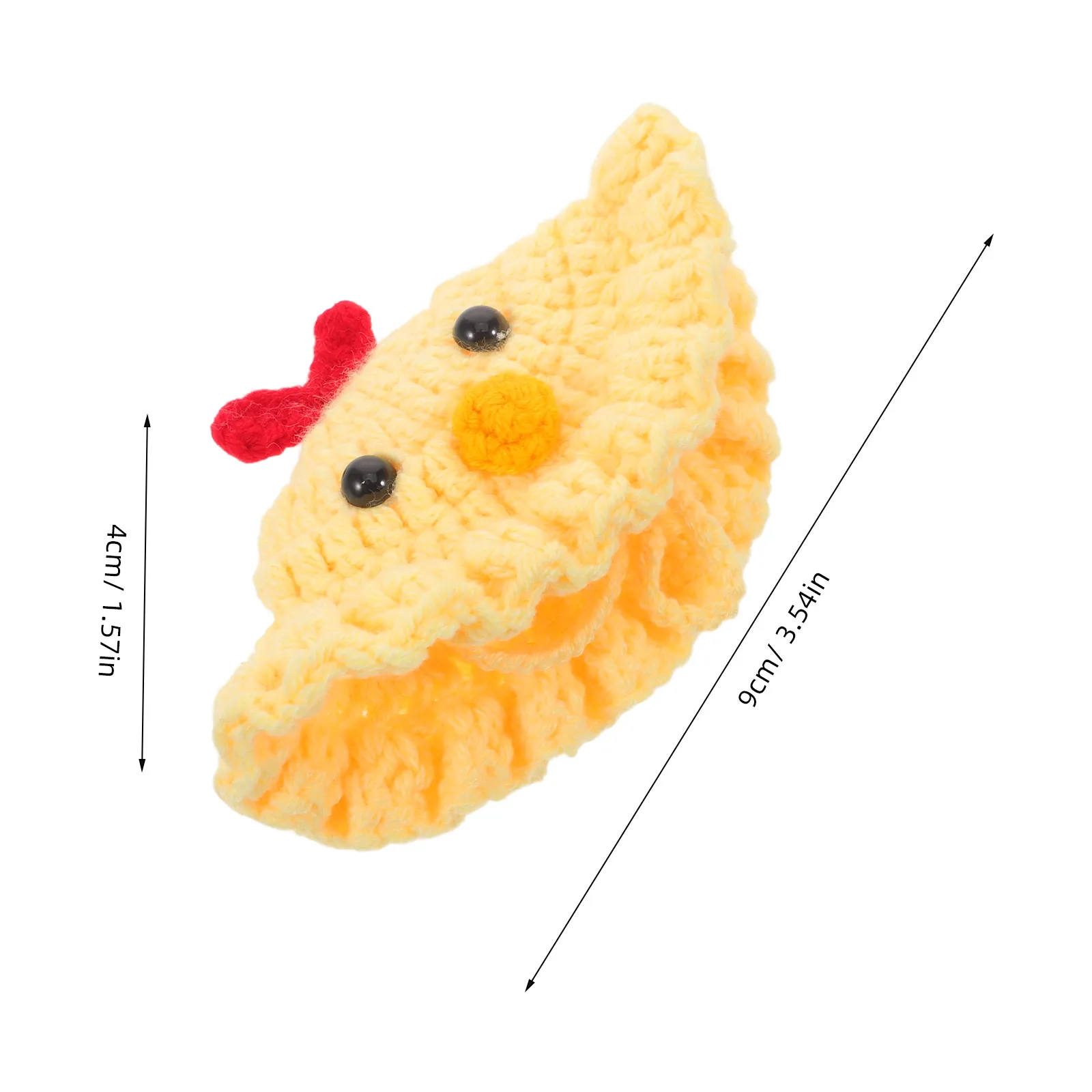 Mini Pet Party Hat Knitted Easter Costume for Bunny Hamster Guinea Pig Reptile Snake Chameleon Bearded Dragon Small Animal