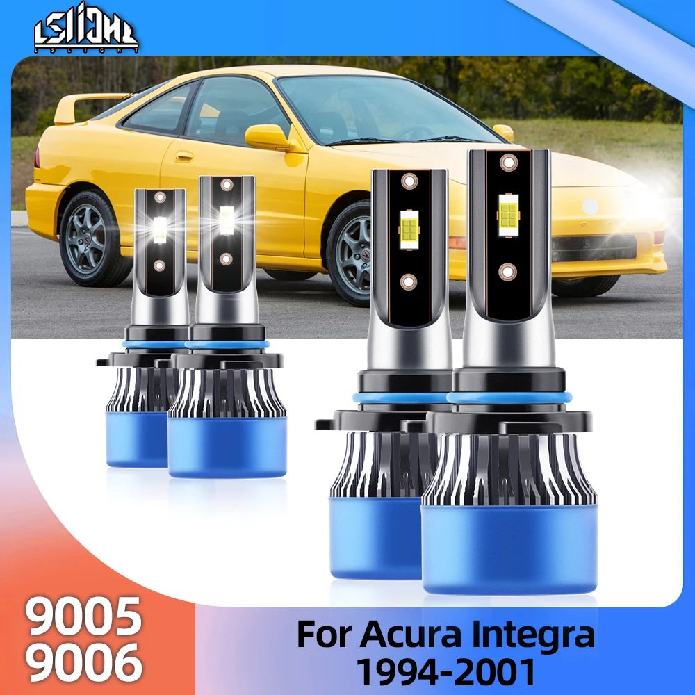 

LSlight Светодиодные Автомобильные фары Bulbs 15000LM автомобильные лампы High 9005 Low 9006 для Acura Integra 1994 1995 1996 1997 1998 1999 2000 2001