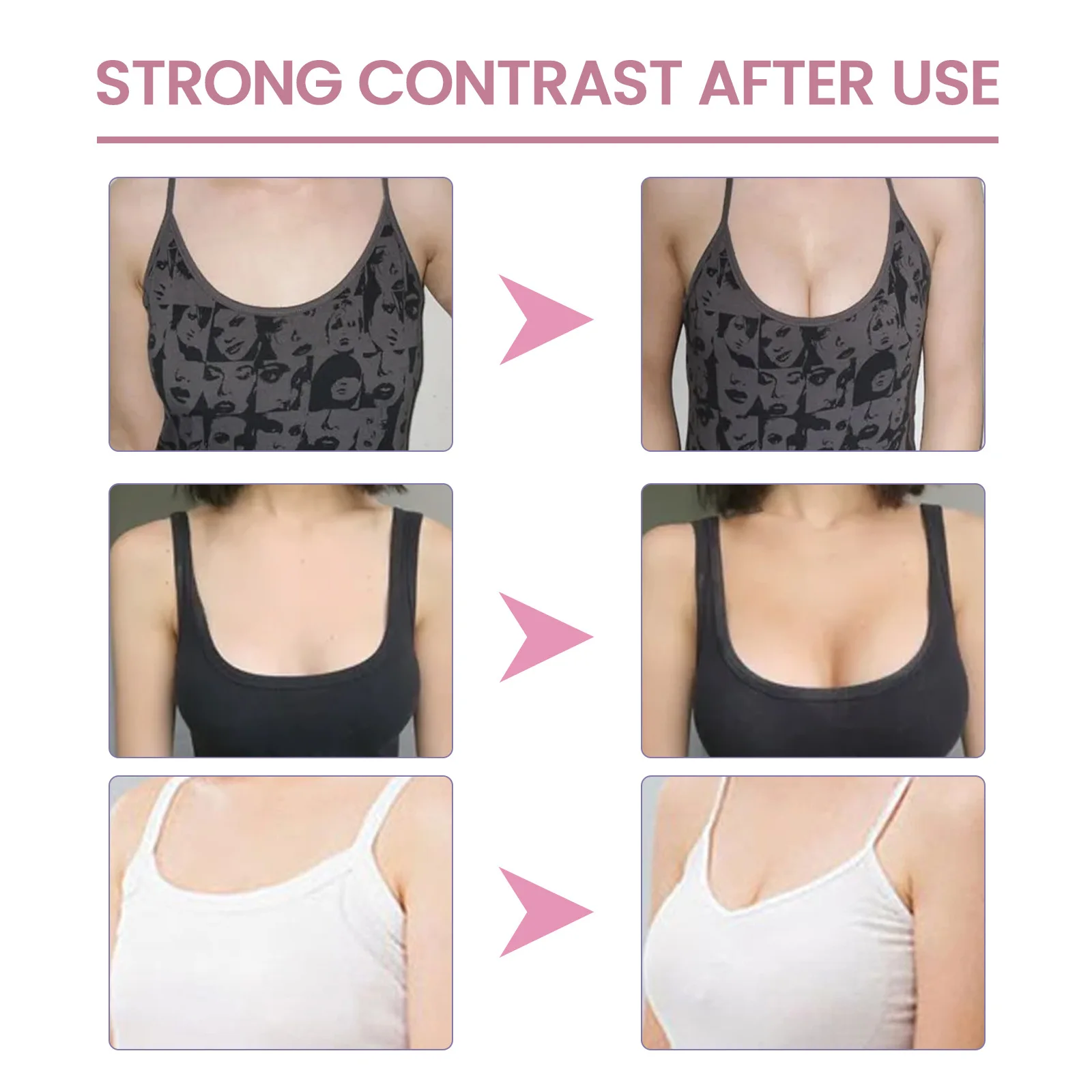 Breast Augmentation Patch Bust Enlarge Lifting Firming Boobs Plump Up Chest Tightness Improve Flat Sagging Breast Enhance Patch