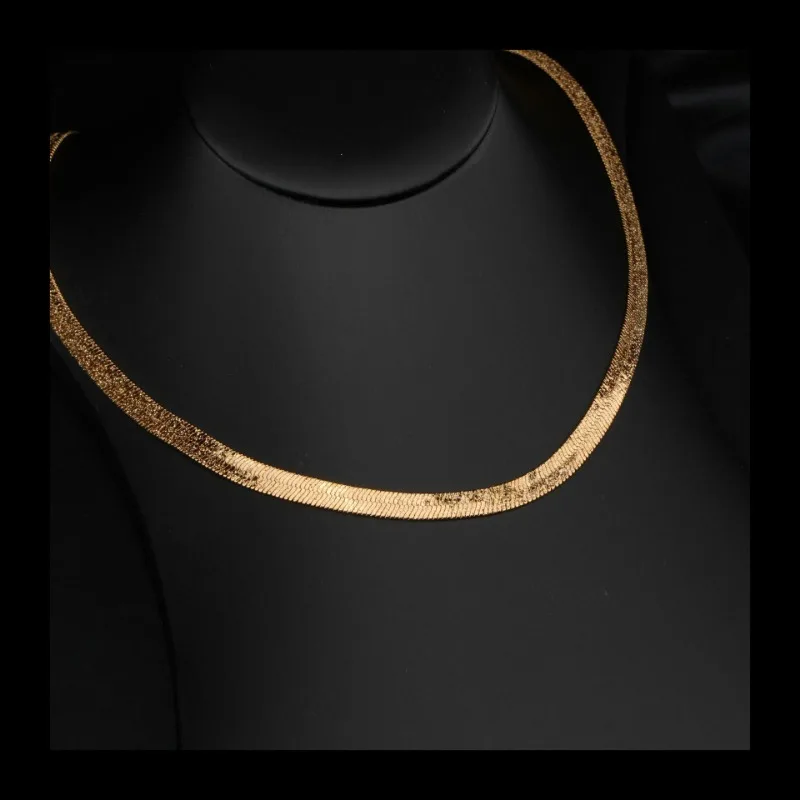 

Explosive Men's and Women's Collarbone Chains, Versatile Basic Models, Brilliant 6mm Width, Daily Commuting Wear, One Ha