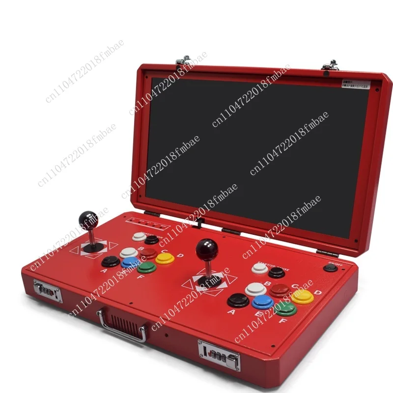 Button with Coin Slooter Arcade Console 20 Inch Arcade Cabinet  Box H3 S812 23000 Games Machine Double Joystick