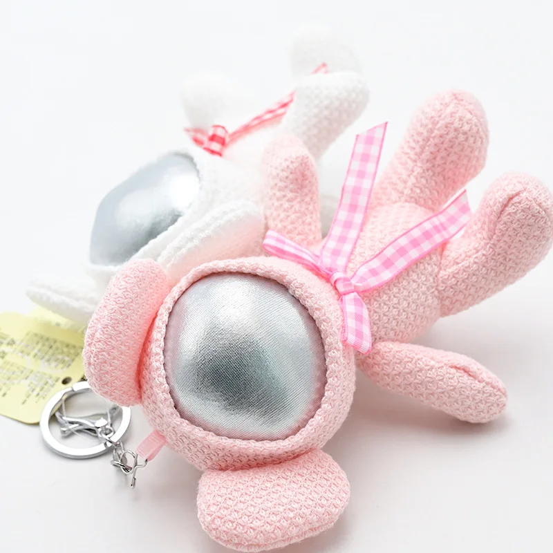 New fragrance cartoon star bear plush fashione pendant creative decoration soft lovely  keychain christmas birthday cool gift