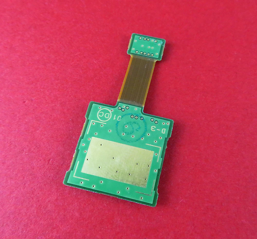 Nuevo reemplazo de 10 piezas de alta calidad para New3DS, enchufe de tarjeta TF, ranura para tarjeta SD con Cable de cinta para nuevo 3DS