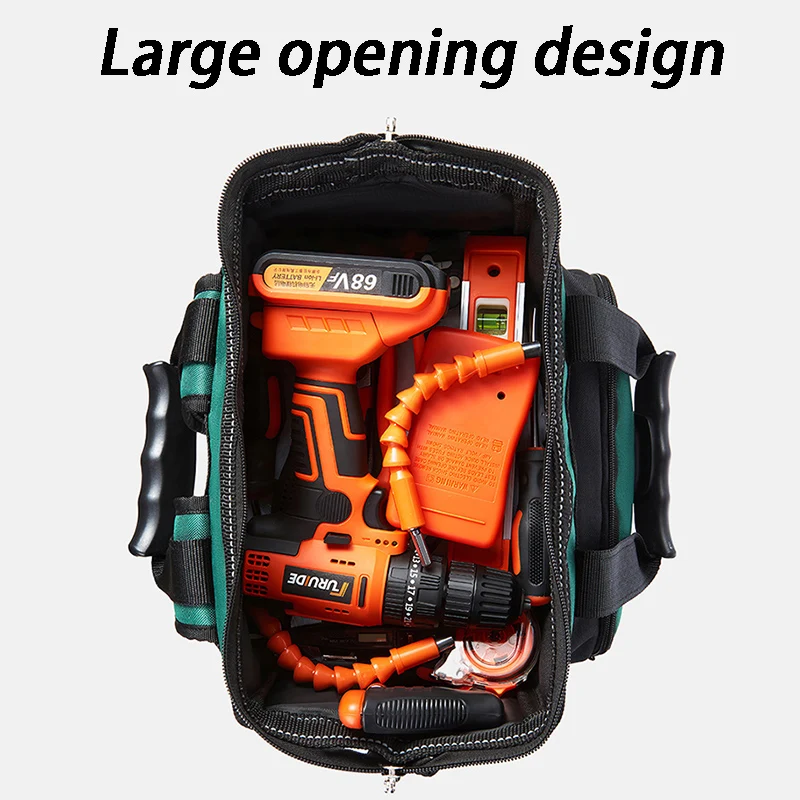 Portable High-capacity Tool Backpack Electrical Hardware Tools Organizer Bag Multifunction Oxford Cloth Repair Tool Storage Bags