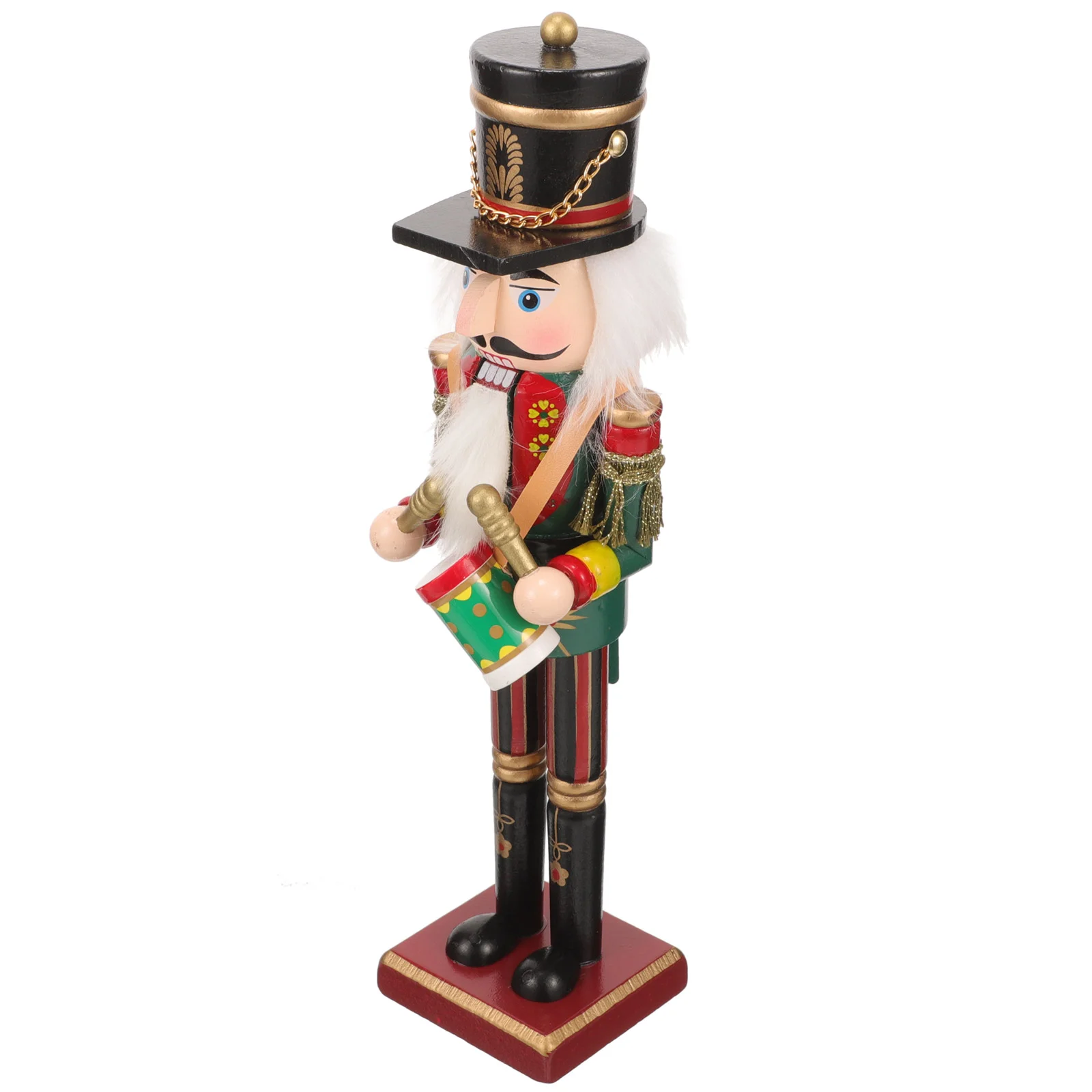 

Nutcracker Calendar Xmas Wood Nutcrackers Party Favor Christmas Decorations Supplies Vintage Home Outdoor Wooden Puppet