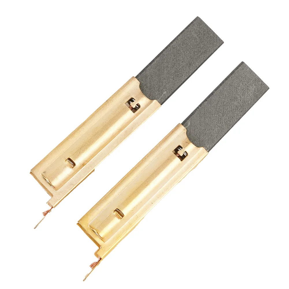 Carbon Brushes for Washing Machine Motor Compatibility with L94MF7 5x13.5x39.6mm Each with Copper Base Set of 2 for Maintenance