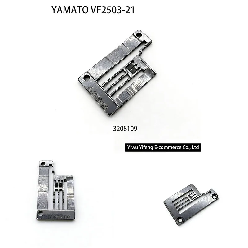 Q X YUN Needle Plate 3208109 For YAMATO VF2503-21 VF2500 Series Coverstitch Interlock Sewing Machine Parts