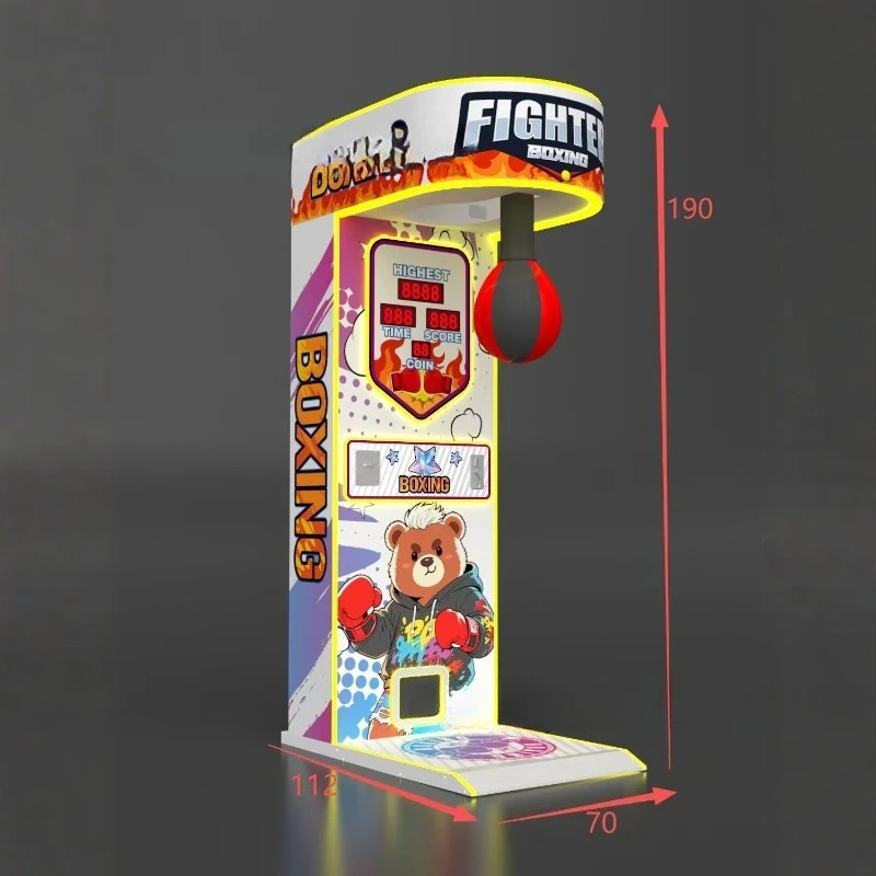 

Football Fight Video Game City Equipment Hercules Boxing Machine Force Boxing Target Machine