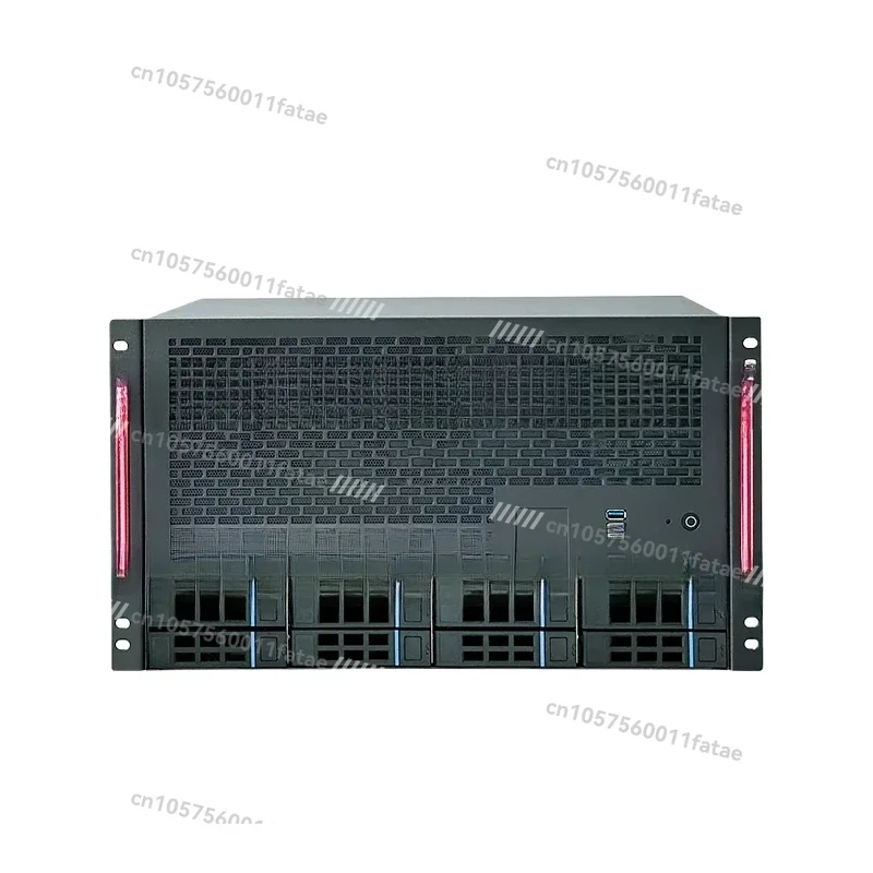 12 Bay NAS Chassis, ATX Motherboard, ATX Power Supply, 8 Full Height Slots, Enterprise Home  AIO Server view 3