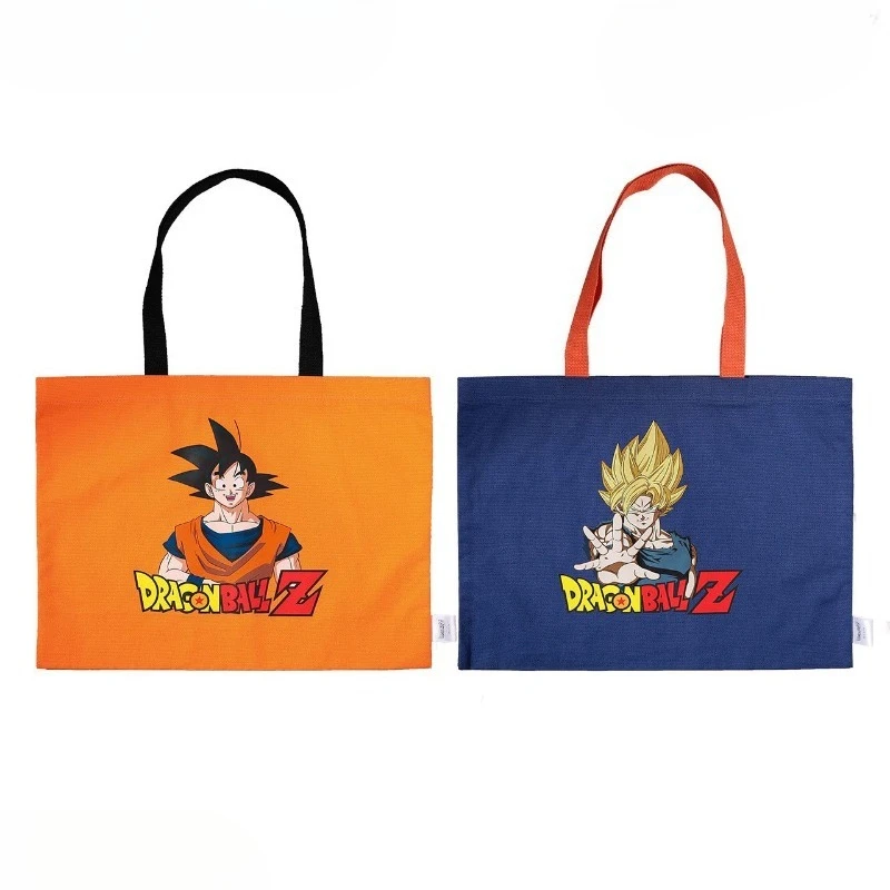 Dragon Ball Son Goku Vegeta Anime Zweidimensionale Leinentasche Praktisch zum Ausgehen, Große Kapazität Schulter- und Handtasche – Detail 6