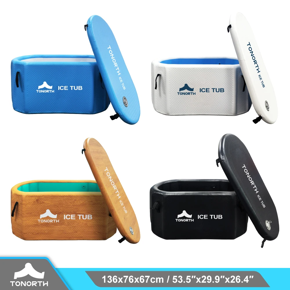 

Inflatable Cold Plunge Pool, Portable Foldable Ice Bath Tub with
