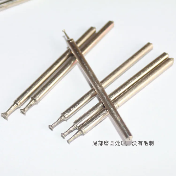 Fine sand emery grinding head Q needle concave needle tool Diamond grinding head press bead eye suction bead chamfer