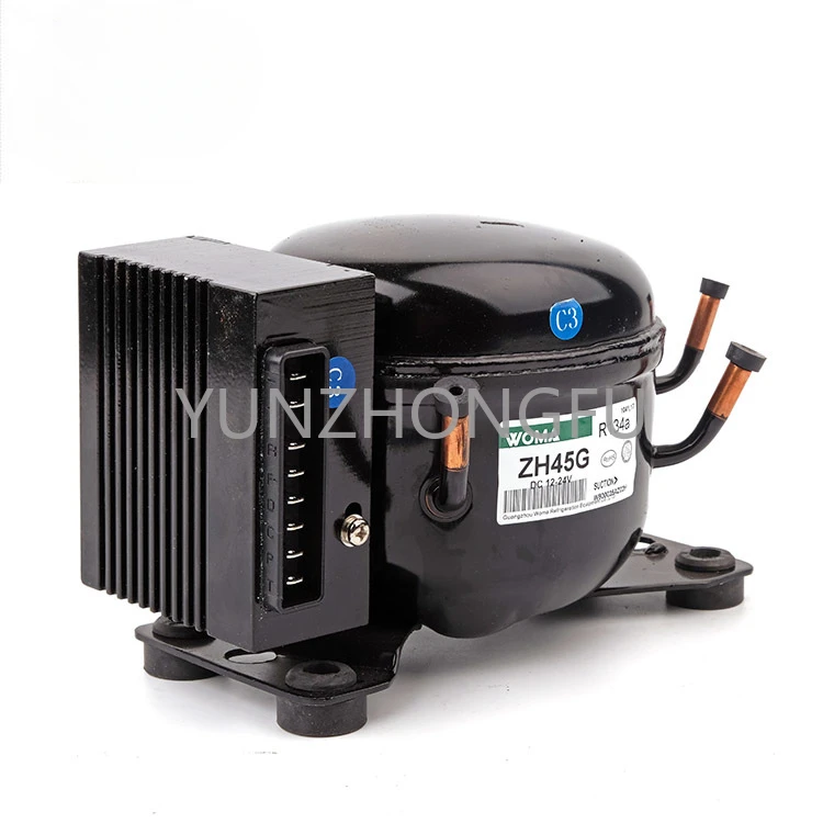 solar power freezer mini fridge DC motor refrigerator compressor for portable car fridge compressor