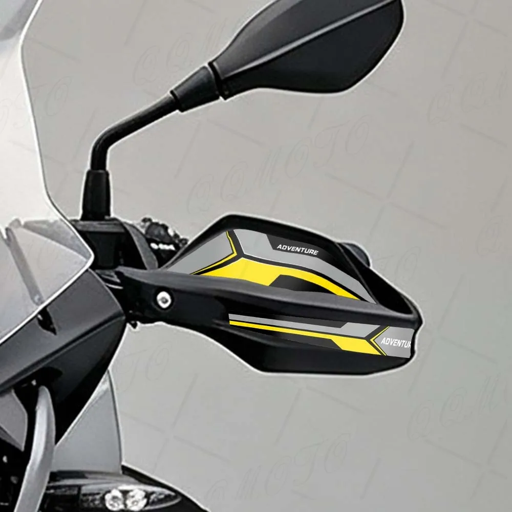 Motorcycle Handguard Decorative Sticker Triple Black Decal For R1250GS ADV R 1200GS Adventure F850/750/650GS g310gs