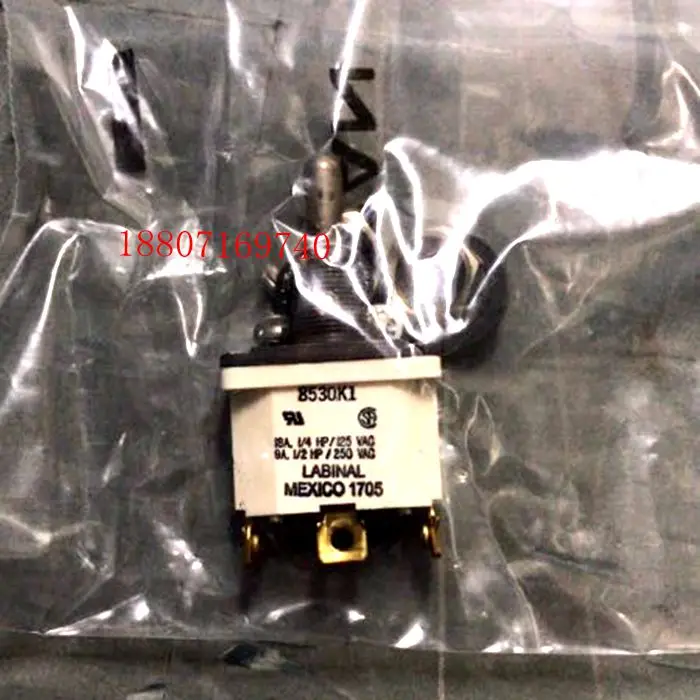 Pump Truck Driving Shield Machine HBC Remote Control Switch 8530K1 Toggle Self-reset Button