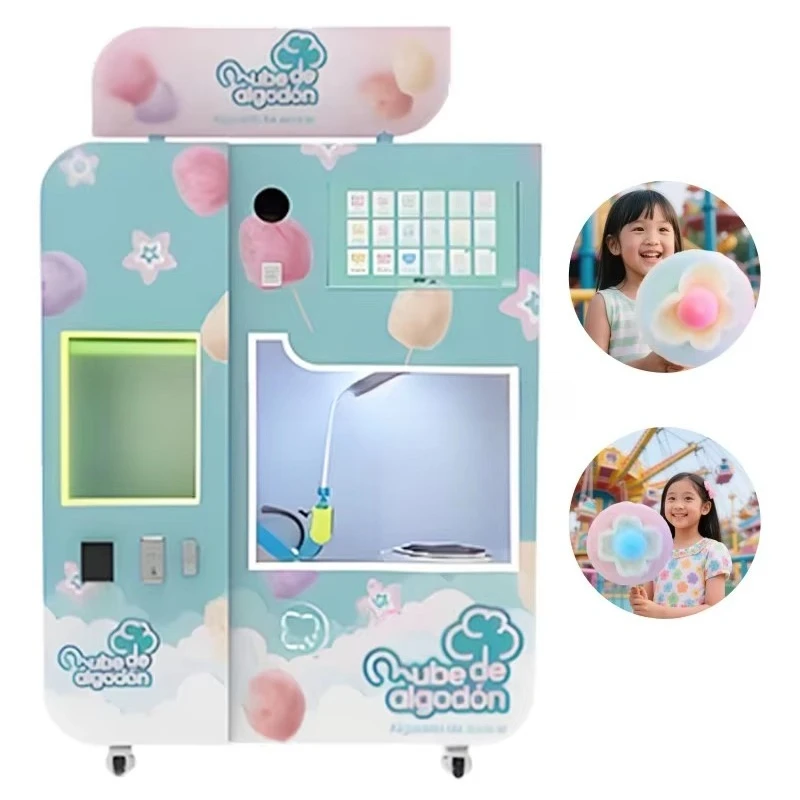 Business Magic Electric Professional Metal Plug Powered Commercial Candy Floss Maker