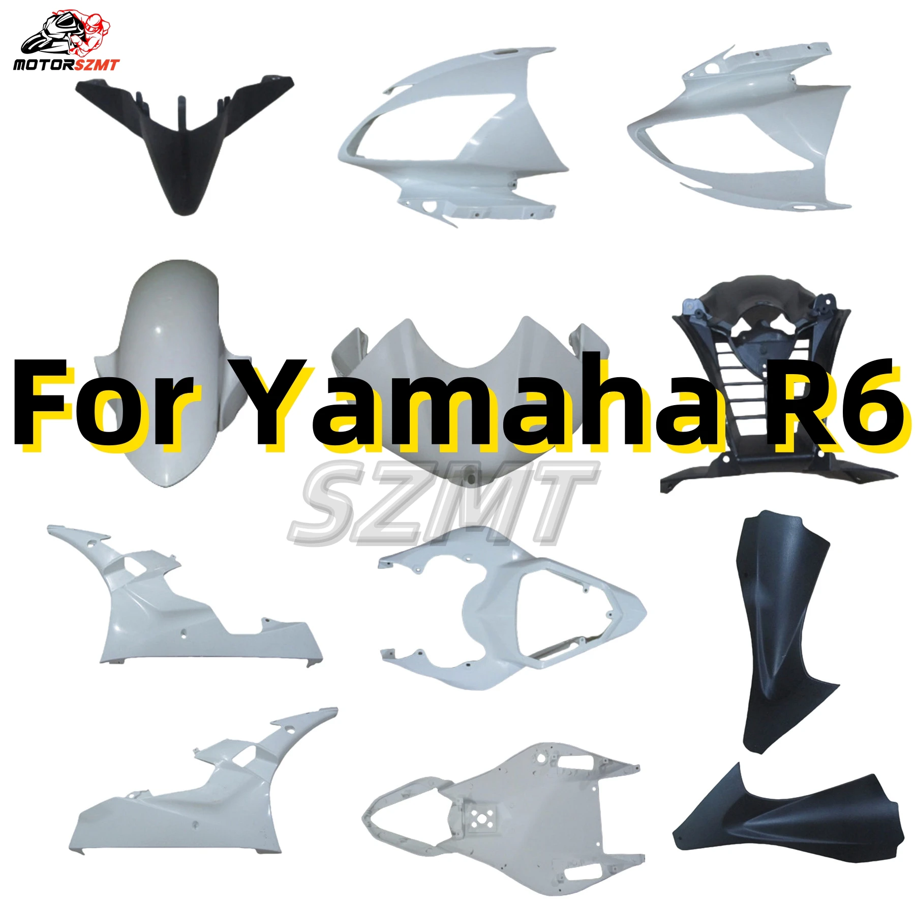 

Fairings Racing Motorcycle for Yamaha YZF R6 06 07 Customizable Injection Accessory Complete Fairing Bodyworks R 6 2006 2007