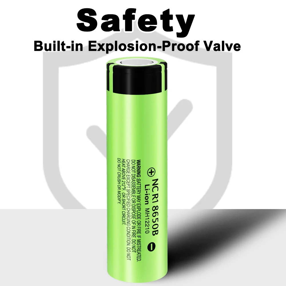 Liitokala 100% oryginalnie 3.7V NCR18650 34B akumulator litowo-jonowy 18650 3400mah bateria