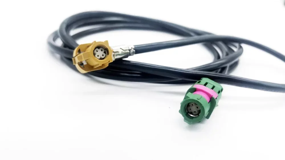 HSD CABLE Screen MMI AMI CARPLAY Virtual Cluster LCD Screen Display Cable Harness Wire Harness 1.M or 1.8M For Audi