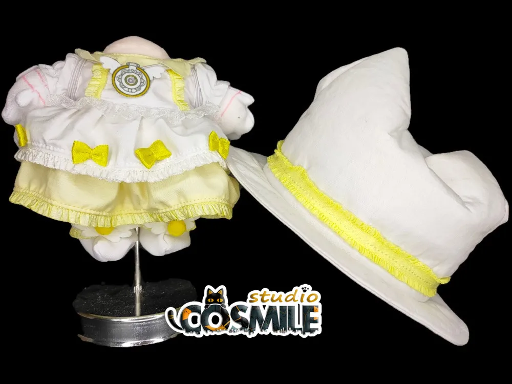 Robe de sorcière magique Hana Chan Hana Makihatayama, jouet en peluche de 20cm, disponible