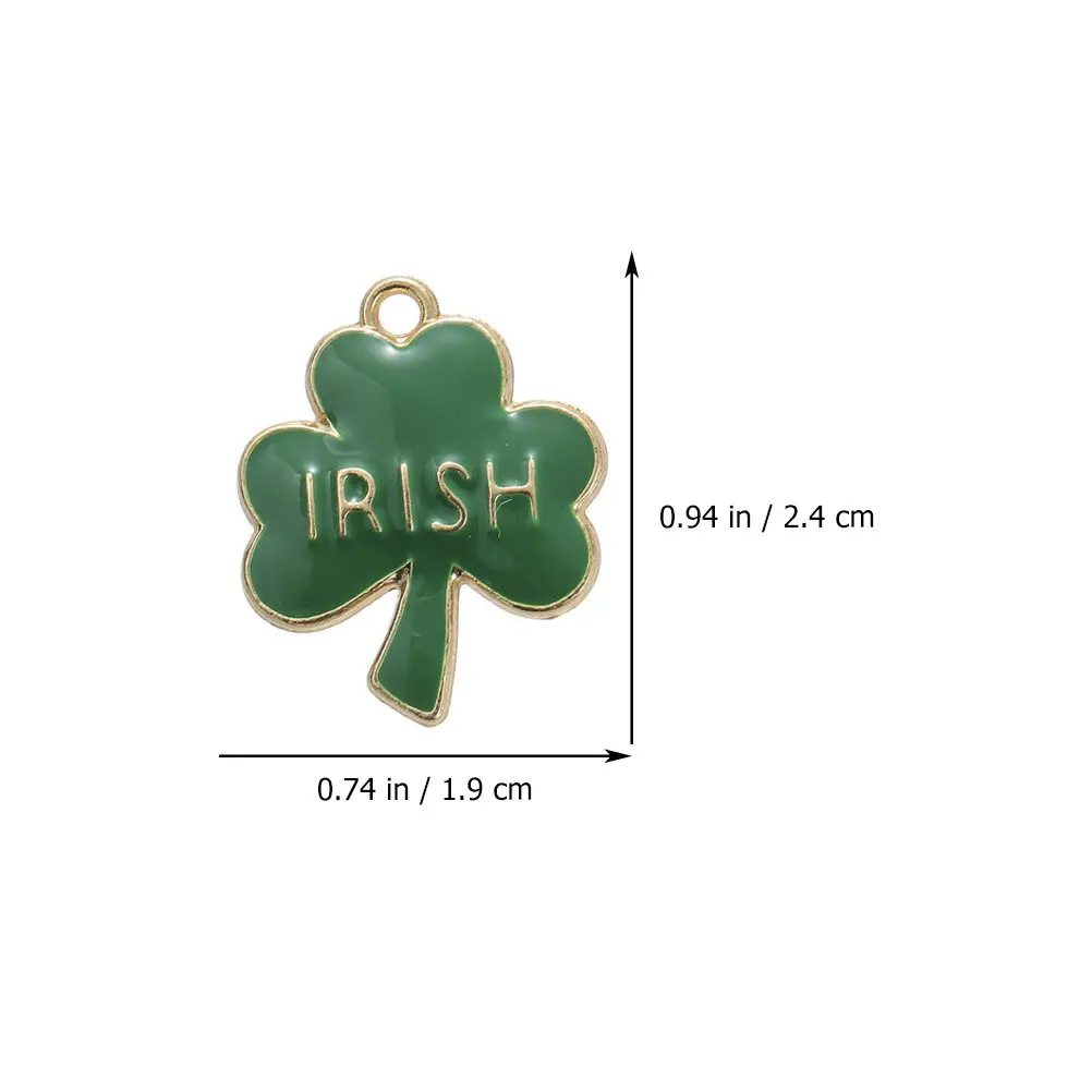 10Pcs Alloy Leaves Pendants Practical Stylish for Necklace Bracelet Keychain DIY Jewelry Accessories Lightweight Durable