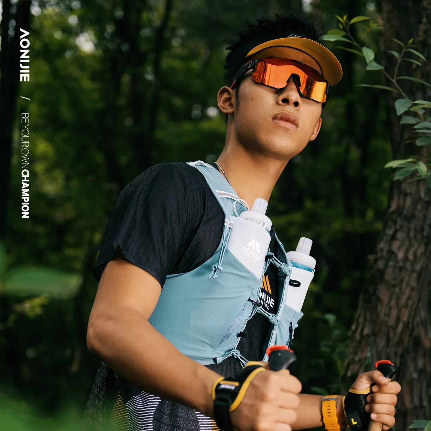 AONIJIE C9116 New 10L Hydration Pack High Capacity Running Hydration Vest for Cross-Country Hiking Mountaineering and Marathon