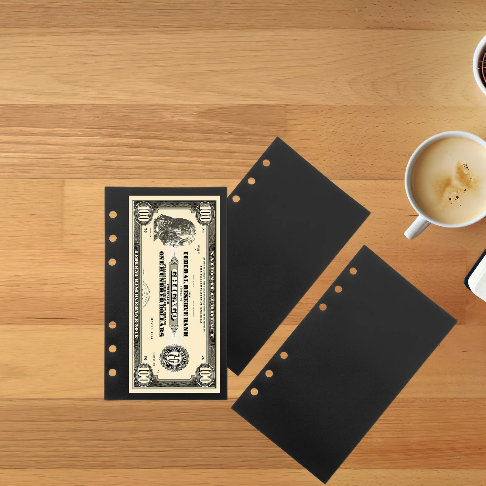 5Pcs Durable Pp Dividers For Budget Binders Gift Idea Practical Insert Organizers Stickers Cards Storage Small Portable Pockets