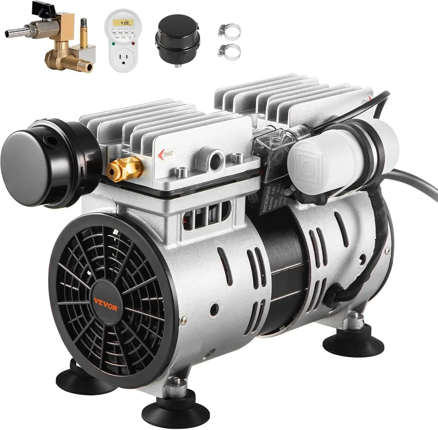 

Аэратор для пруда, мощность 550 Вт, мощность 5,2 куб. футов в минуту до 3 Acre, 50 дюймов, таймер и клапаны мощностью 3/4 л.с., воздушный компрессор для циркуляции кислорода в глубокой воде.