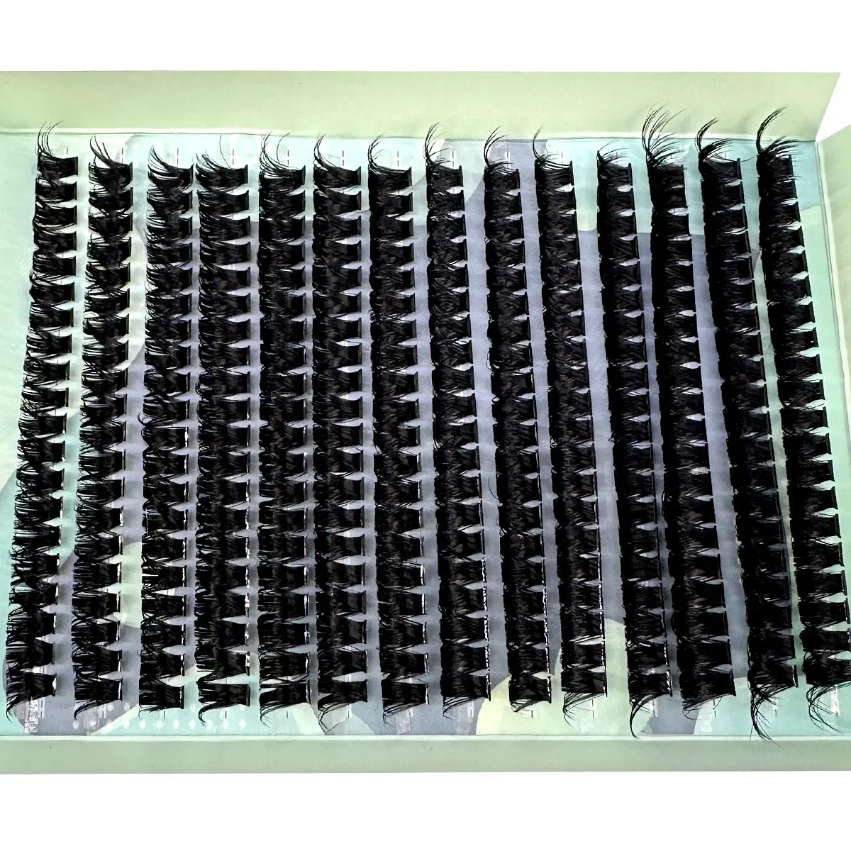 3D Russische Einzelwimpern 10D/110D Nerzwimpern 60/280 Bündel Natürliche Wimpernverlängerung Cluster Make-up-Tools Wimpern Cilia