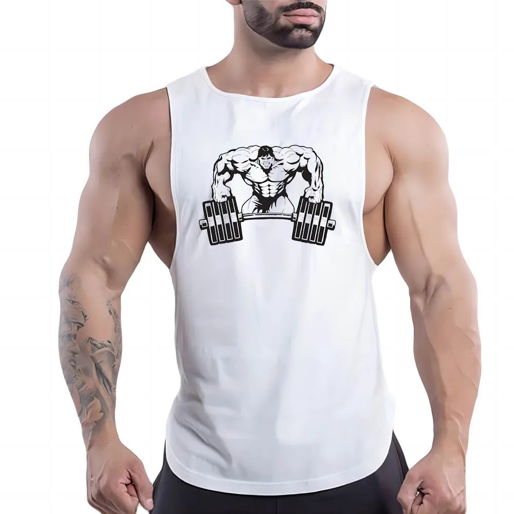 Fitness Vest Dry Fit T-Shirt Sleeveless Vest For Men Outdoor Run Shirt Casual Athletic Jersey Breathable Fitness Men's clothing