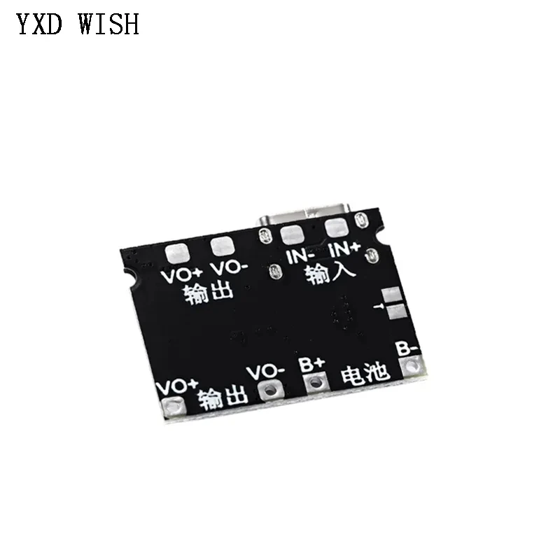 5-10pcs Type-C USB 3.7V 4.2V 1A 5W Li-ion 18650 Lithium Battery Charger Board DC-DC Step Up Boost Module TP4056 DIY Kit