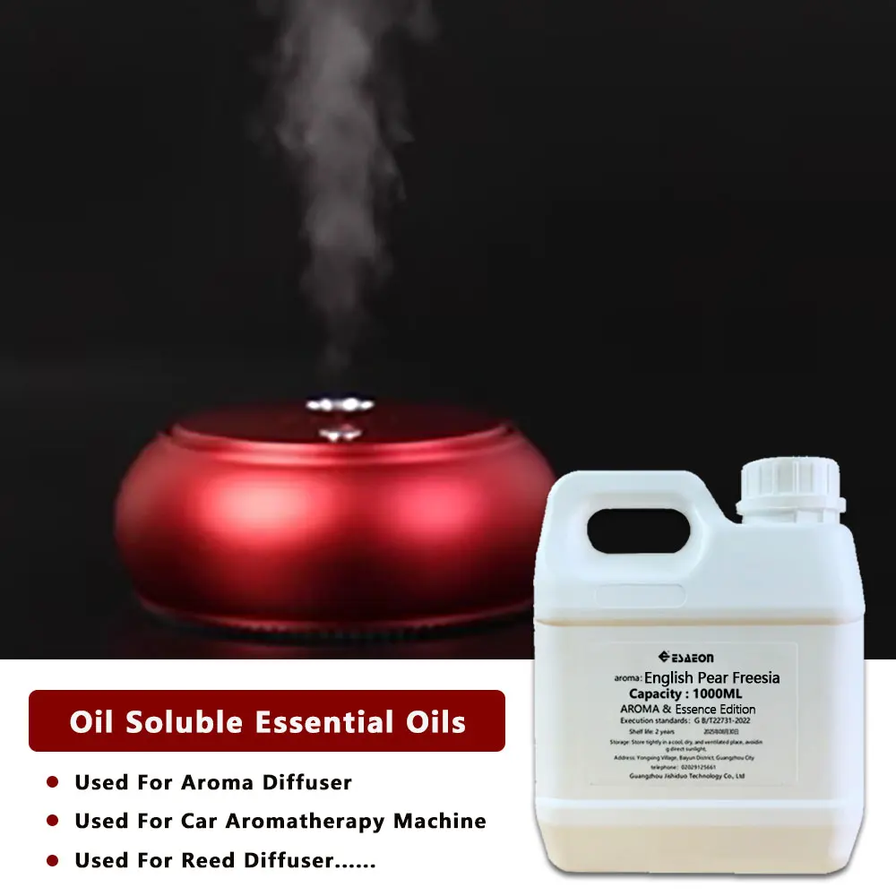 

ESAEON 1000ml (33.8 fl.oz) Linen/Ocean Essential Oils - For All Waterless Aromatherapy Machines, Club/Hotel Aroma Machine Oils