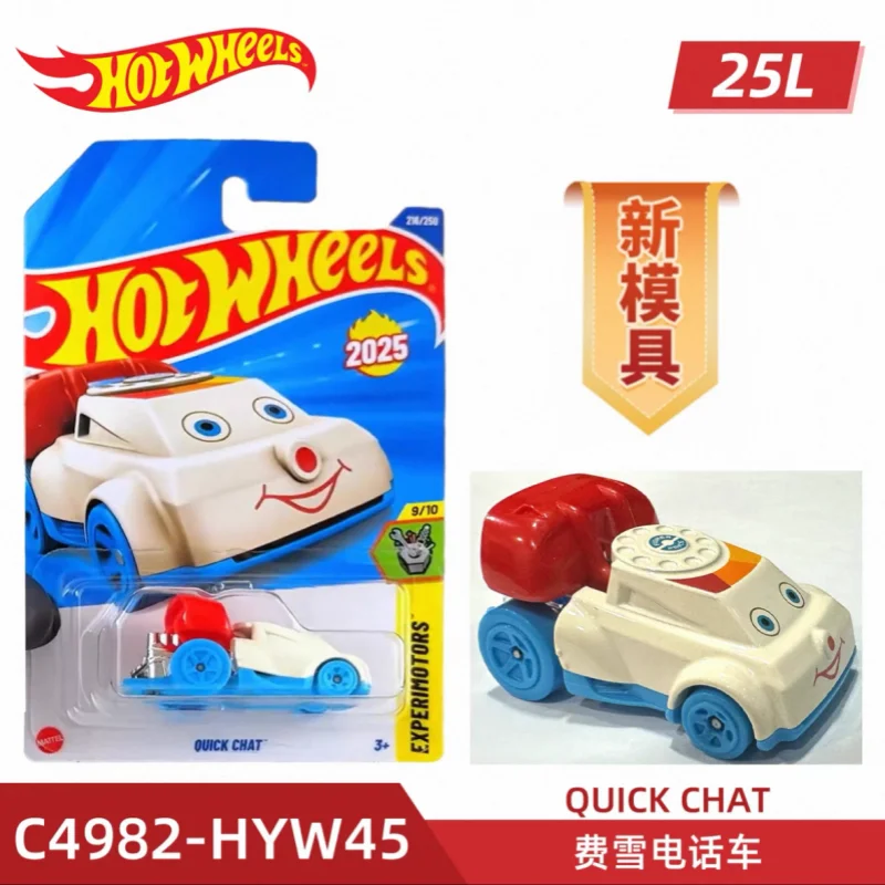 

Hot Wheels Quick Chat Exper Exper 도 Enter # 216 1/64 литая под давлением модель автомобиля игрушечный для мальчиков игровой автомобиль без RTR подарок C4982 2025 L чехол