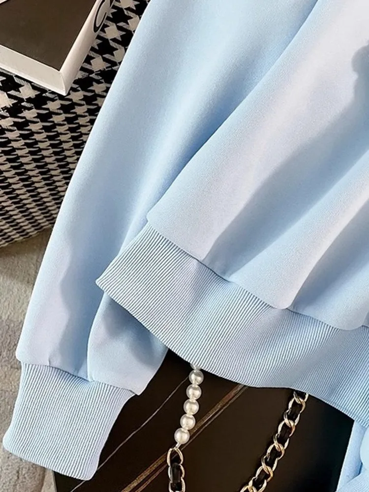 جديد إمرأة ربيع Bowknot البلوز سليم صالح Sweatpants قطعتين تشغيل مجموعة في الهواء الطلق رياضية رياضة اللياقة البدنية التدريب مجموعات #5