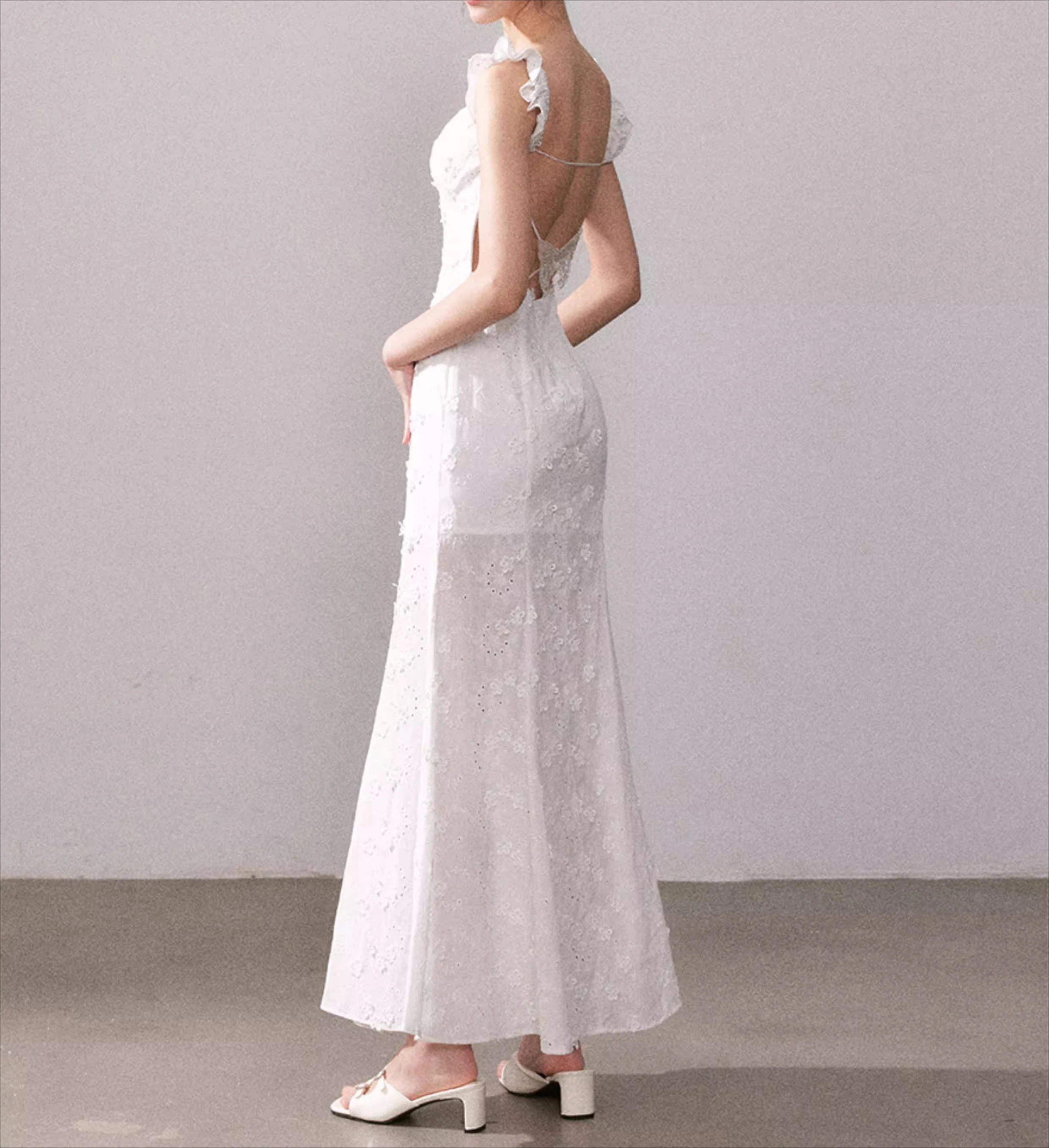 

Backless Sleeveless Elegant Dress Women V-neck Summer Holiday Party Vestidos Bodycon Hollow Out Chic Cloth Lady